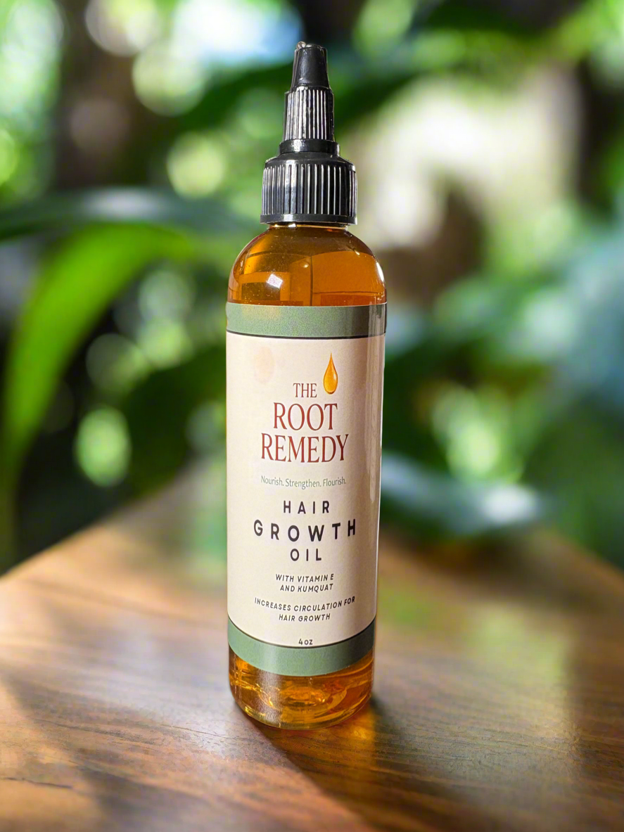 The Root Remedy – Hair Growth Oil (4oz)